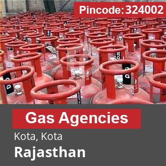 Pincode 324002 Gas Agencies Kota, Kota, Rajasthan