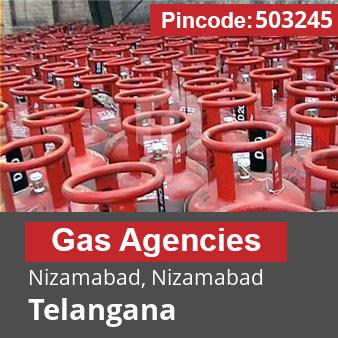 Pincode 503245 Gas Agencies Nizamabad, Nizamabad, Telangana