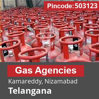 Pincode 503123 Gas Agencies Kamareddy, Nizamabad, Telangana