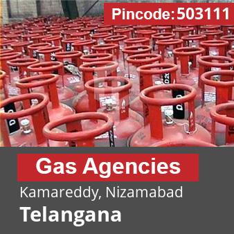 Pincode 503111 Gas Agencies Kamareddy, Nizamabad, Telangana