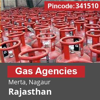 Pincode 341510 Gas Agencies Merta, Nagaur, Rajasthan