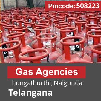 Pincode 508223 Gas Agencies Thungathurthi, Nalgonda, Telangana