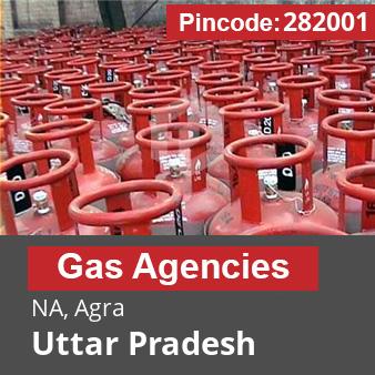 Pincode 282001 Gas Agencies NA, Agra, Uttar Pradesh