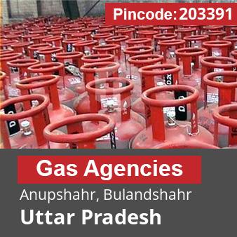 Pincode 203391 Gas Agencies Anupshahr, Bulandshahr, Uttar Pradesh