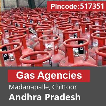 Pincode 517351 Gas Agencies Madanapalle, Chittoor, Andhra Pradesh