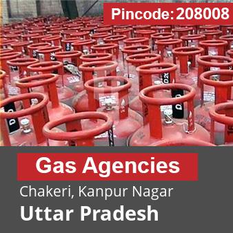 Pincode 208008 Gas Agencies Chakeri, Kanpur Nagar, Uttar Pradesh