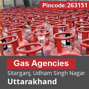 Pincode 263151 Gas Agencies Sitarganj, Udham Singh Nagar, Uttarakhand