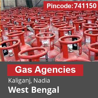 Pincode 741150 Gas Agencies Kaliganj, Nadia, West Bengal