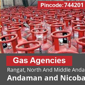 Pincode 744201 Gas Agencies Rangat, North And Middle Andaman, Andaman and Nicobar Islands