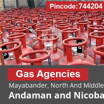 Pincode 744204 Gas Agencies Mayabander, North And Middle Andaman, Andaman and Nicobar Islands