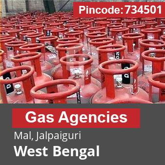 Pincode 734501 Gas Agencies Mal, Jalpaiguri, West Bengal