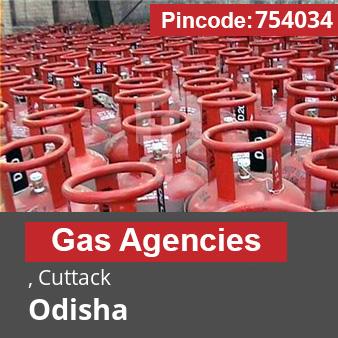 Pincode 754034 Gas Agencies , Cuttack, Odisha