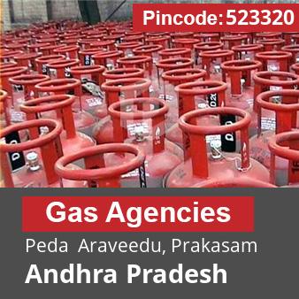 Pincode 523320 Gas Agencies Peda  Araveedu, Prakasam, Andhra Pradesh