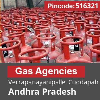 Pincode 516321 Gas Agencies Verrapanayanipalle, Cuddapah, Andhra Pradesh