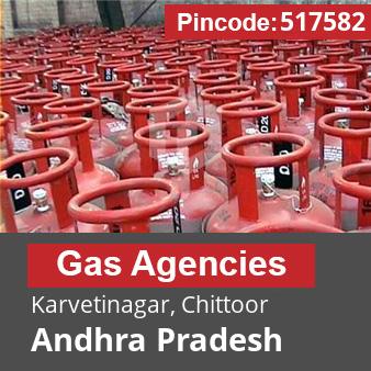 Pincode 517582 Gas Agencies Karvetinagar, Chittoor, Andhra Pradesh