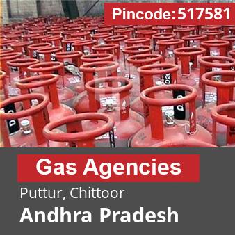 Pincode 517581 Gas Agencies Puttur, Chittoor, Andhra Pradesh