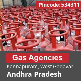 Pincode 534311 Gas Agencies Kannapuram, West Godavari, Andhra Pradesh