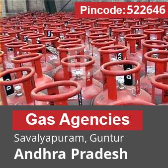 Pincode 522646 Gas Agencies Savalyapuram, Guntur, Andhra Pradesh