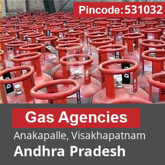 Pincode 531032 Gas Agencies Anakapalle, Visakhapatnam, Andhra Pradesh