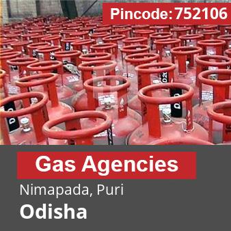 Pincode 752106 Gas Agencies Nimapada, Puri, Odisha