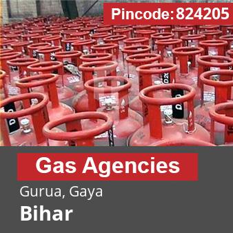 Pincode 824205 Gas Agencies Gurua, Gaya, Bihar