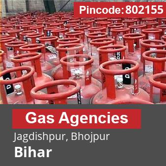 Pincode 802155 Gas Agencies Jagdishpur, Bhojpur, Bihar