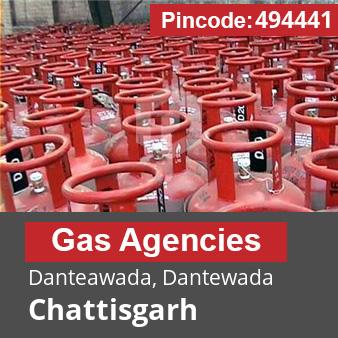 Pincode 494441 Gas Agencies Danteawada, Dantewada, Chattisgarh