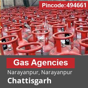 Pincode 494661 Gas Agencies Narayanpur, Narayanpur, Chattisgarh