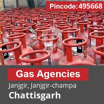 Pincode 495668 Gas Agencies Janjgir, Janjgir-champa, Chattisgarh