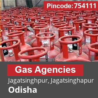 Pincode 754111 Gas Agencies Jagatsinghpur, Jagatsinghapur, Odisha