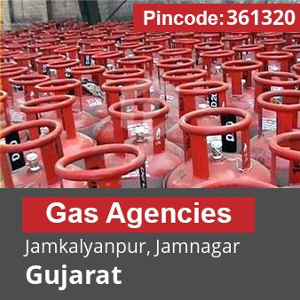 Pincode 361320 Gas Agencies Jamkalyanpur, Jamnagar, Gujarat