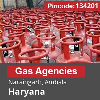 Pincode 134201 Gas Agencies Naraingarh, Ambala, Haryana