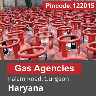 Pincode 122015 Gas Agencies Palam Road, Gurgaon, Haryana