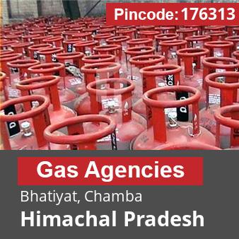 Pincode 176313 Gas Agencies Bhatiyat, Chamba, Himachal Pradesh