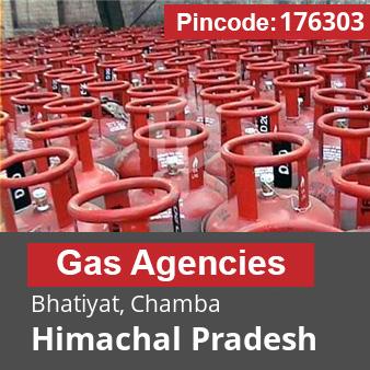 Pincode 176303 Gas Agencies Bhatiyat, Chamba, Himachal Pradesh