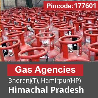 Pincode 177601 Gas Agencies Bhoranj(T), Hamirpur(HP), Himachal Pradesh