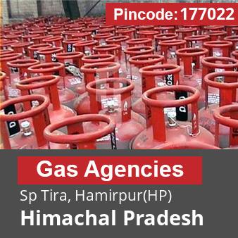 Pincode 177022 Gas Agencies Sp Tira, Hamirpur(HP), Himachal Pradesh