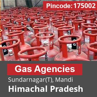 Pincode 175002 Gas Agencies Sundarnagar(T), Mandi, Himachal Pradesh