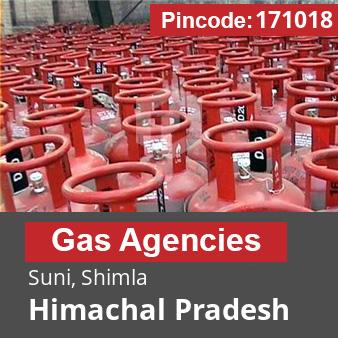 Pincode 171018 Gas Agencies Suni, Shimla, Himachal Pradesh