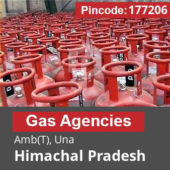 Pincode 177206 Gas Agencies Amb(T), Una, Himachal Pradesh
