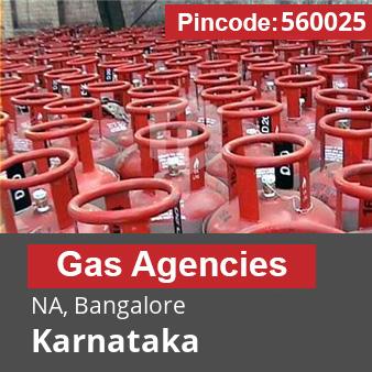 Pincode 560025 Gas Agencies NA, Bangalore, Karnataka