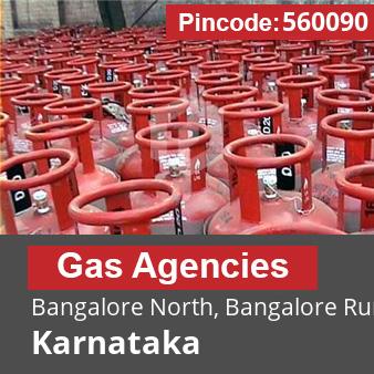 Pincode 560090 Gas Agencies Bangalore North, Bangalore Rural, Karnataka