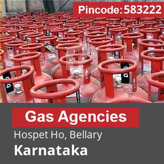 Pincode 583222 Gas Agencies Hospet Ho, Bellary, Karnataka