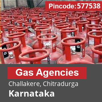 Pincode 577538 Gas Agencies Challakere, Chitradurga, Karnataka