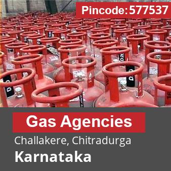Pincode 577537 Gas Agencies Challakere, Chitradurga, Karnataka