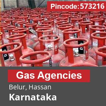 Pincode 573216 Gas Agencies Belur, Hassan, Karnataka