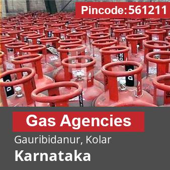 Pincode 561211 Gas Agencies Gauribidanur, Kolar, Karnataka
