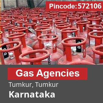 Pincode 572106 Gas Agencies Tumkur, Tumkur, Karnataka