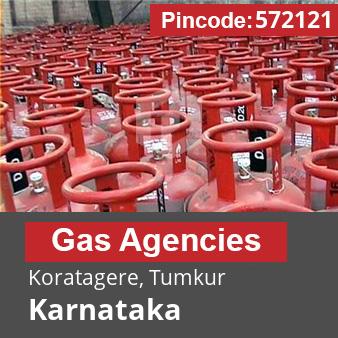 Pincode 572121 Gas Agencies Koratagere, Tumkur, Karnataka