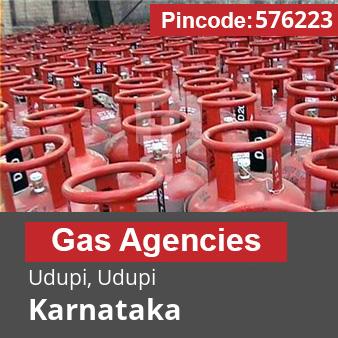 Pincode 576223 Gas Agencies Udupi, Udupi, Karnataka